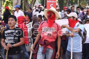 MANIFESTACIÓN INTEGRANTES DE CNPA