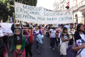 MANIFESTACIÓN INTEGRANTES DE CNPA