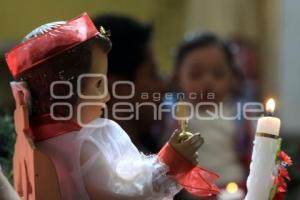 BENDICIÓN DE NIÑOS DIOS. DÍA DE LA CANDELARIA