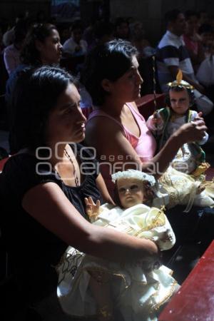 BENDICIÓN DE NIÑOS DIOS. DÍA DE LA CANDELARIA