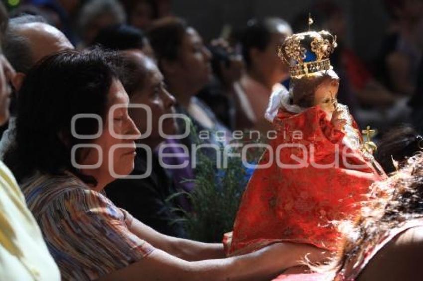 BENDICIÓN DE NIÑOS DIOS. DÍA DE LA CANDELARIA