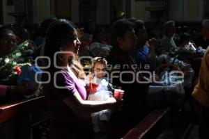 BENDICIÓN DE NIÑOS DIOS. DÍA DE LA CANDELARIA