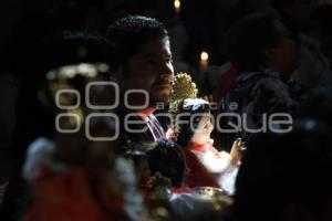 BENDICIÓN DE NIÑOS DIOS. DÍA DE LA CANDELARIA