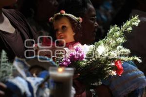 BENDICIÓN DE NIÑOS DIOS. DÍA DE LA CANDELARIA