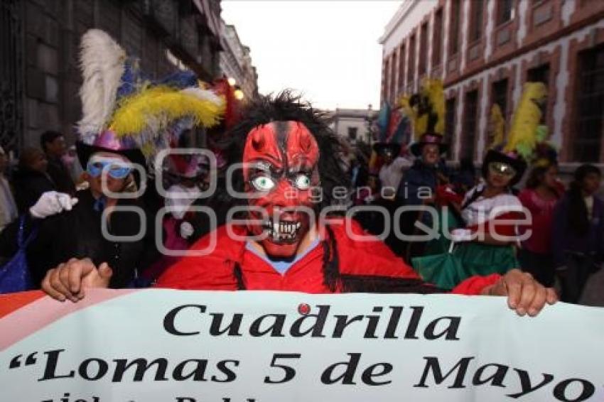 DESFILE DE HUEHUES.CARNAVAL 2013