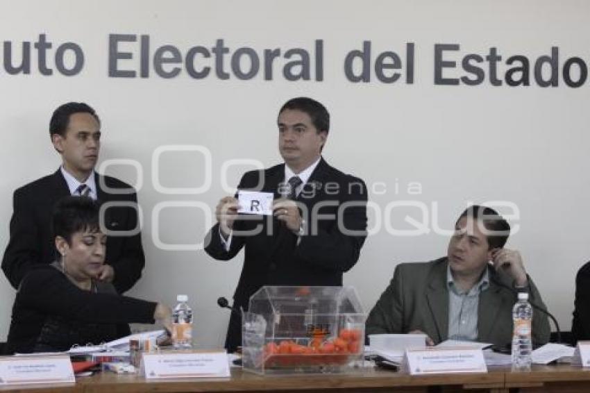 SESION INSTITUTO ELECTORAL DEL ESTADO IEE