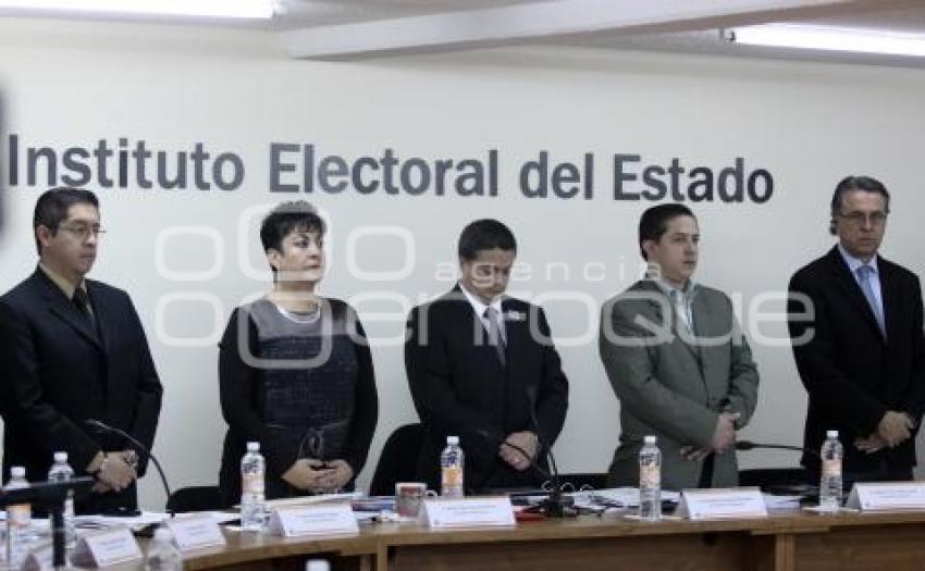 SESION INSTITUTO ELECTORAL DEL ESTADO IEE