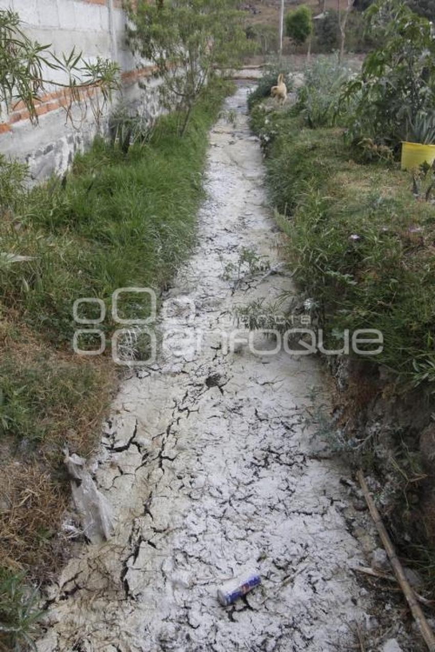 DRENAJE COLAPSA EN SAN ANDRÉS AZUMIATLA