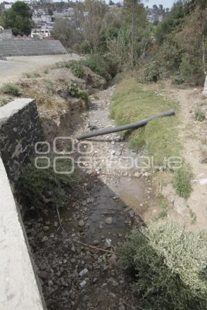 DRENAJE COLAPSA EN SAN ANDRÉS AZUMIATLA