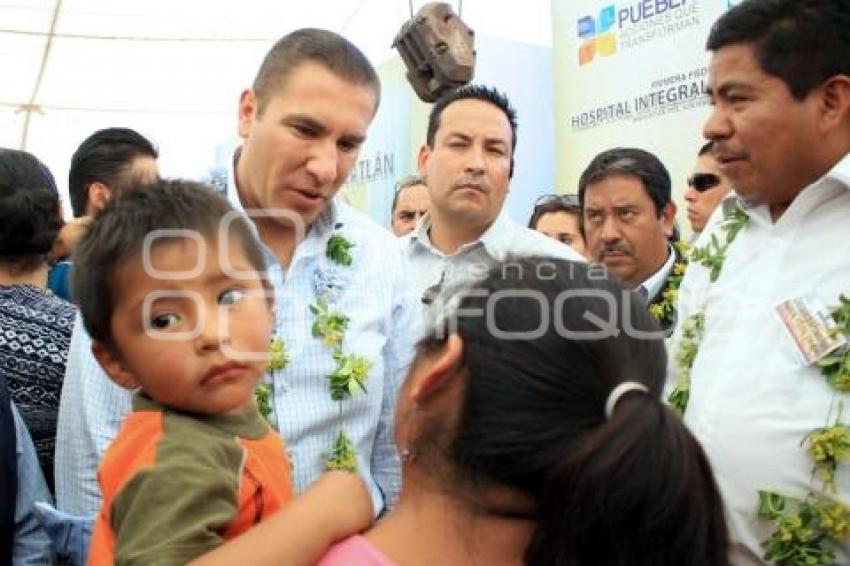 PRIMERA PIEDRA HOSPITAL INTEGRAL DE AHUACATLÁN