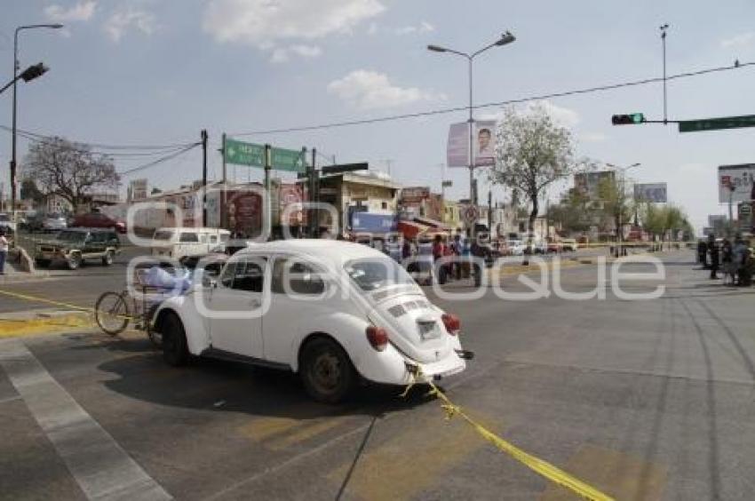 CIERRAN ESTEBAN DE ANTUÑANO EN EXIGENCIA DE UN PUENTE PEATONAL