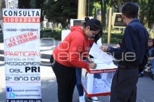 CONSULTA CIUDADANA EN EL ZÓCALO