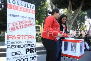 CONSULTA CIUDADANA EN EL ZÓCALO