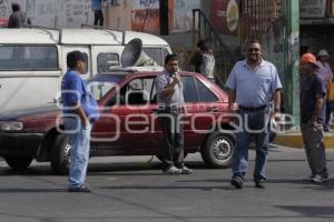 CIERRAN ESTEBAN DE ANTUÑANO EN EXIGENCIA DE UN PUENTE PEATONAL