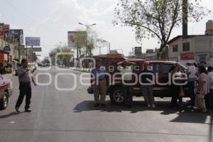 CIERRAN ESTEBAN DE ANTUÑANO EN EXIGENCIA DE UN PUENTE PEATONAL