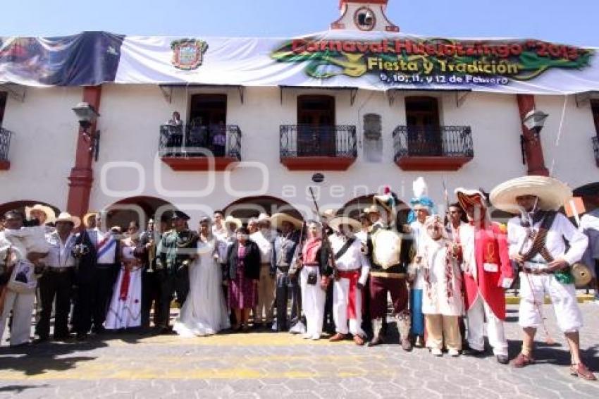 INICIO CARNAVAL DE HUEJOTZINGO 2013