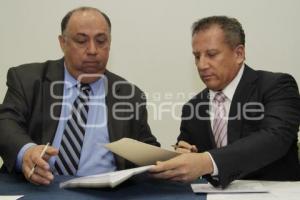 FIRMAN CONVENIO LA BUAP Y LA ASPABUAP POR AUMENTO SALARIAL