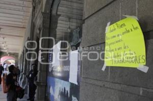 MANIFESTACIÓN TRABAJADORES AYUNTAMIENTO
