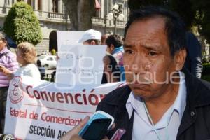 MANIFESTACIÓN TRABAJADORES AGUA SANTA