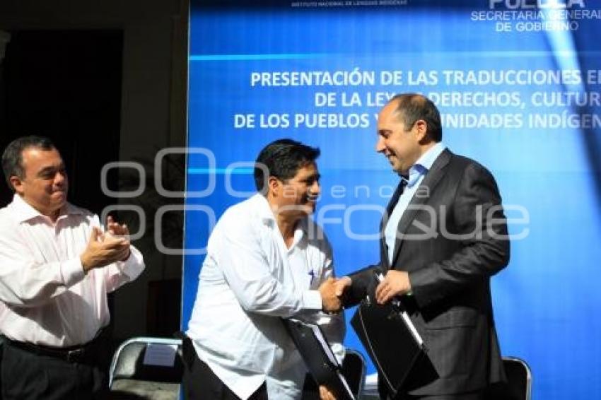 CONVENIO SGG Y DESARROLLO DE PUEBLOS INDÍGENAS