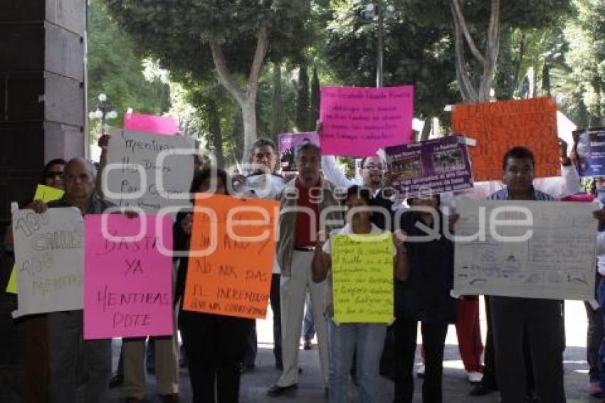 MANIFESTACIÓN TRABAJADORES AYUNTAMIENTO