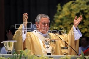 MISA DE PEREGRINACIÓN DE PUEBLA EN LA BASÍLICA DE GUADALUPE