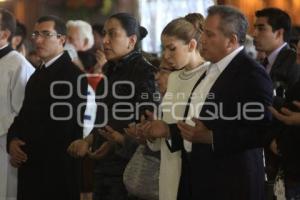 MISA DE PEREGRINACIÓN DE PUEBLA EN LA BASÍLICA DE GUADALUPE