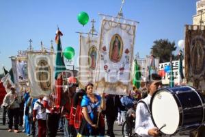 MISA DE PEREGRINACIÓN DE PUEBLA EN LA BASÍLICA DE GUADALUPE