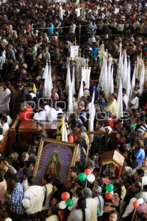 MISA DE PEREGRINACIÓN DE PUEBLA EN LA BASÍLICA DE GUADALUPE