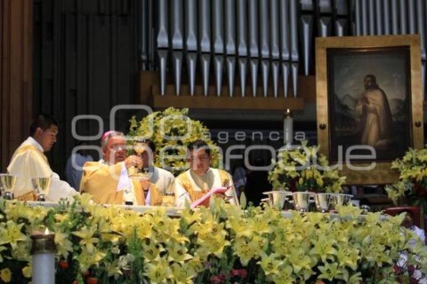 MISA DE PEREGRINACIÓN DE PUEBLA EN LA BASÍLICA DE GUADALUPE