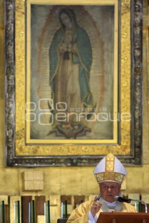 MISA DE PEREGRINACIÓN DE PUEBLA EN LA BASÍLICA DE GUADALUPE