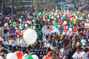 MISA DE PEREGRINACIÓN DE PUEBLA EN LA BASÍLICA DE GUADALUPE