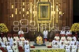 MISA DE PEREGRINACIÓN DE PUEBLA EN LA BASÍLICA DE GUADALUPE