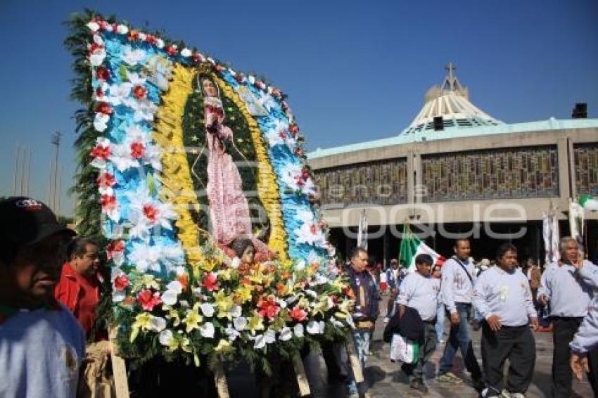 MISA DE PEREGRINACIÓN DE PUEBLA EN LA BASÍLICA DE GUADALUPE
