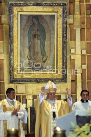 MISA DE PEREGRINACIÓN DE PUEBLA EN LA BASÍLICA DE GUADALUPE