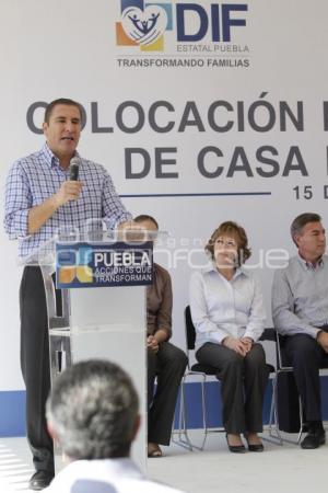 COLOCACIÓN PRIMERA PIEDRA DE LA CASA DEL ADOLESCENTE
