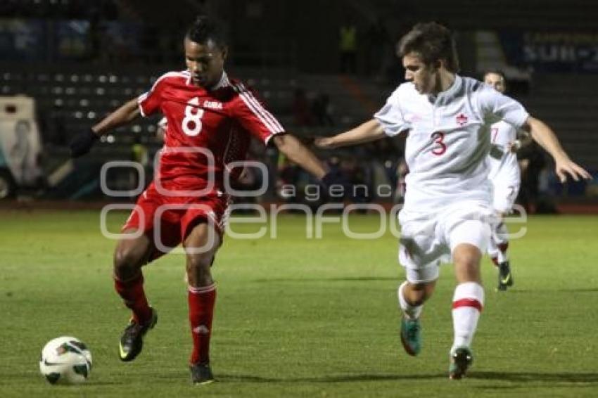 CUBA VS CANADÁ . CAMPEONATO SUB-20