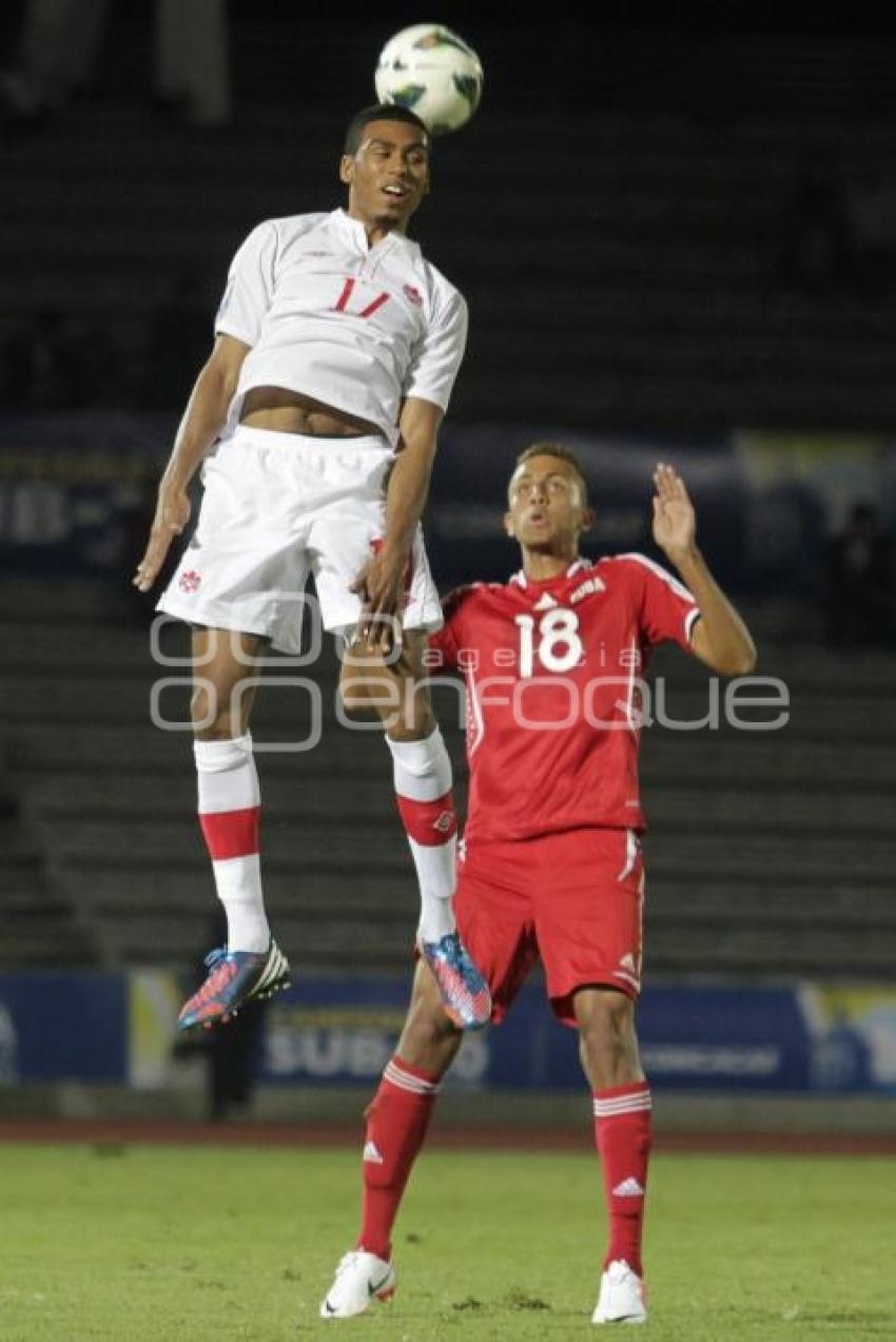 CUBA VS CANADÁ . CAMPEONATO SUB-20