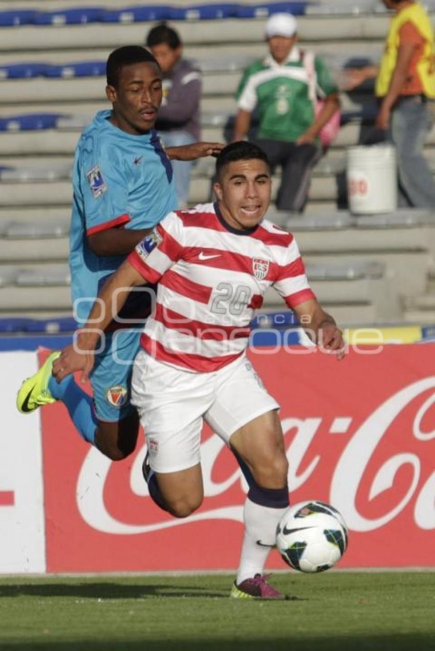 HAITÍ VS ESTADOS UNIDOS . CAMPEONATO SUB-20