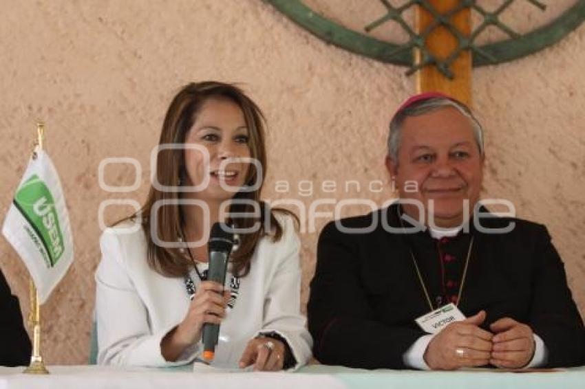 REUNIÓN ARZOBISPO DE PUEBLA INTEGRANTES USEM