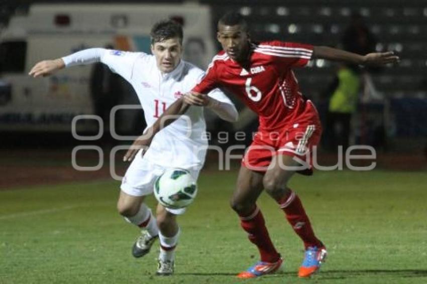 CUBA VS CANADÁ . CAMPEONATO SUB-20