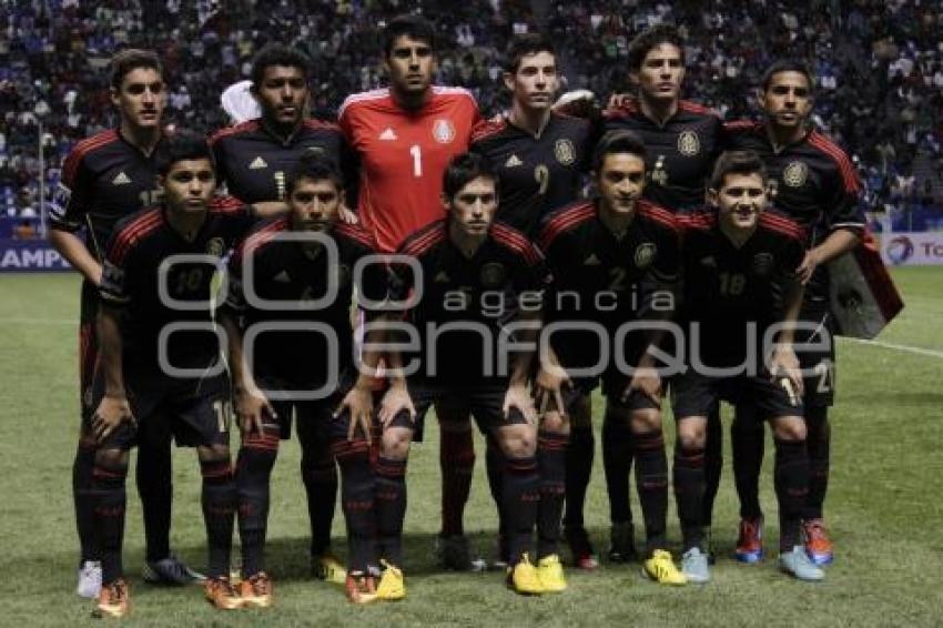 MÉXICO VS CURAZAO . CAMPEONATO SUB-20