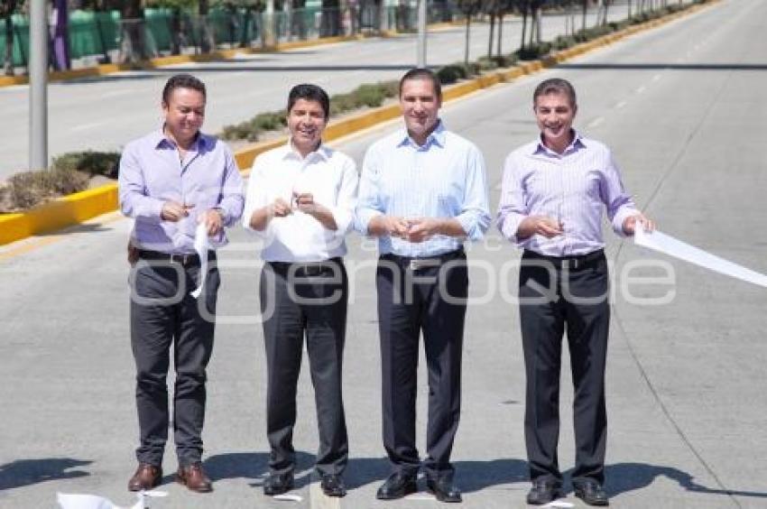 INAUGURACIÓN CONCRETO HIDRAULICO BOULEVARD HERMANOS SERDAN