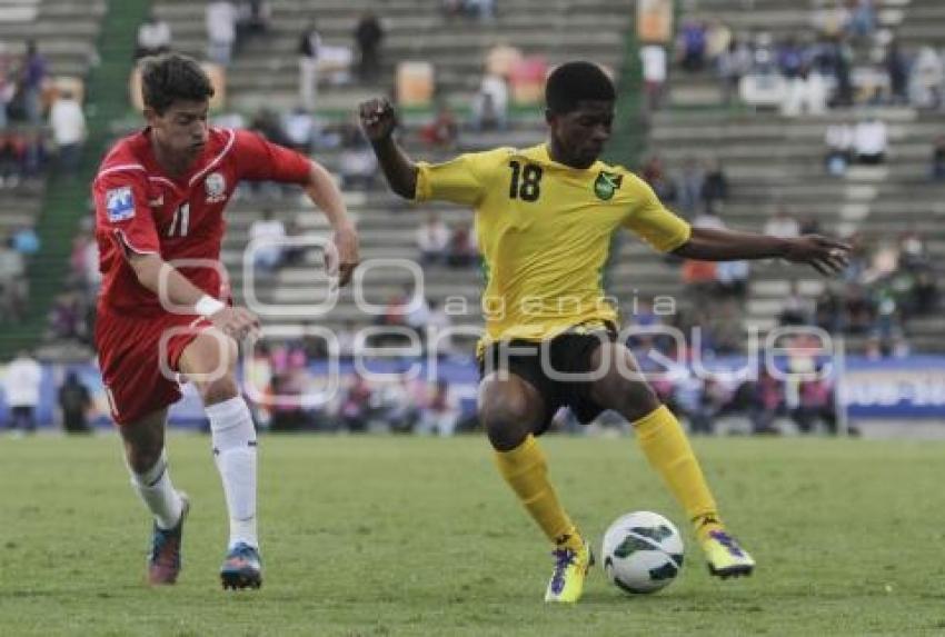 PUERTO RICO VS JAMAICA . CAMPEONATO SUB-20