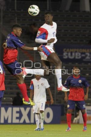 COSTA RICA VS HAITÍ . CAMPEONATO SUB-20