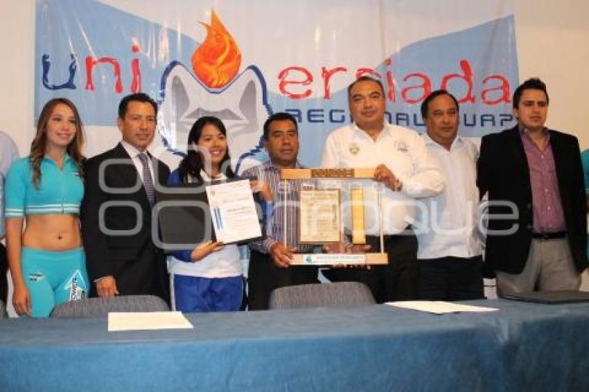 PRESENTACIÓN UNIVERSIADA 2013