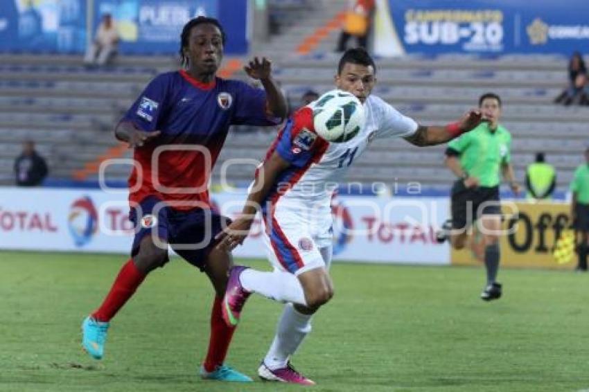 COSTA RICA VS HAITÍ . CAMPEONATO SUB-20