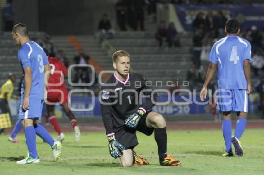 NICARAGUA VS CUBA . CAMPEONATO SUB-20