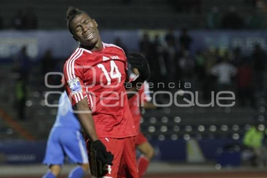 NICARAGUA VS CUBA . CAMPEONATO SUB-20