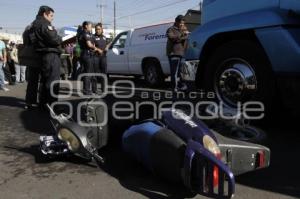 MUERE ATROPELLADO EN CENTRAL DE ABASTO